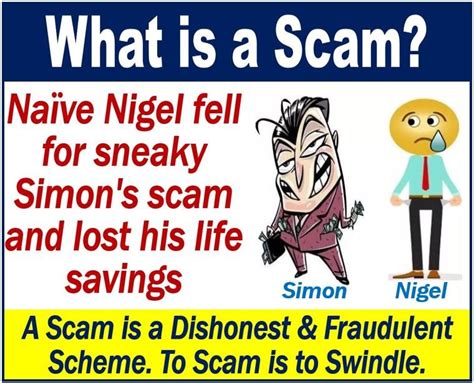 the meaning of word scammer.